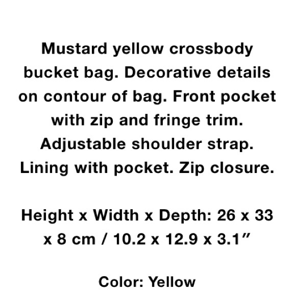 NWT • Zara • Studded Crossbody Bucket Bag - Picture 4 of 7